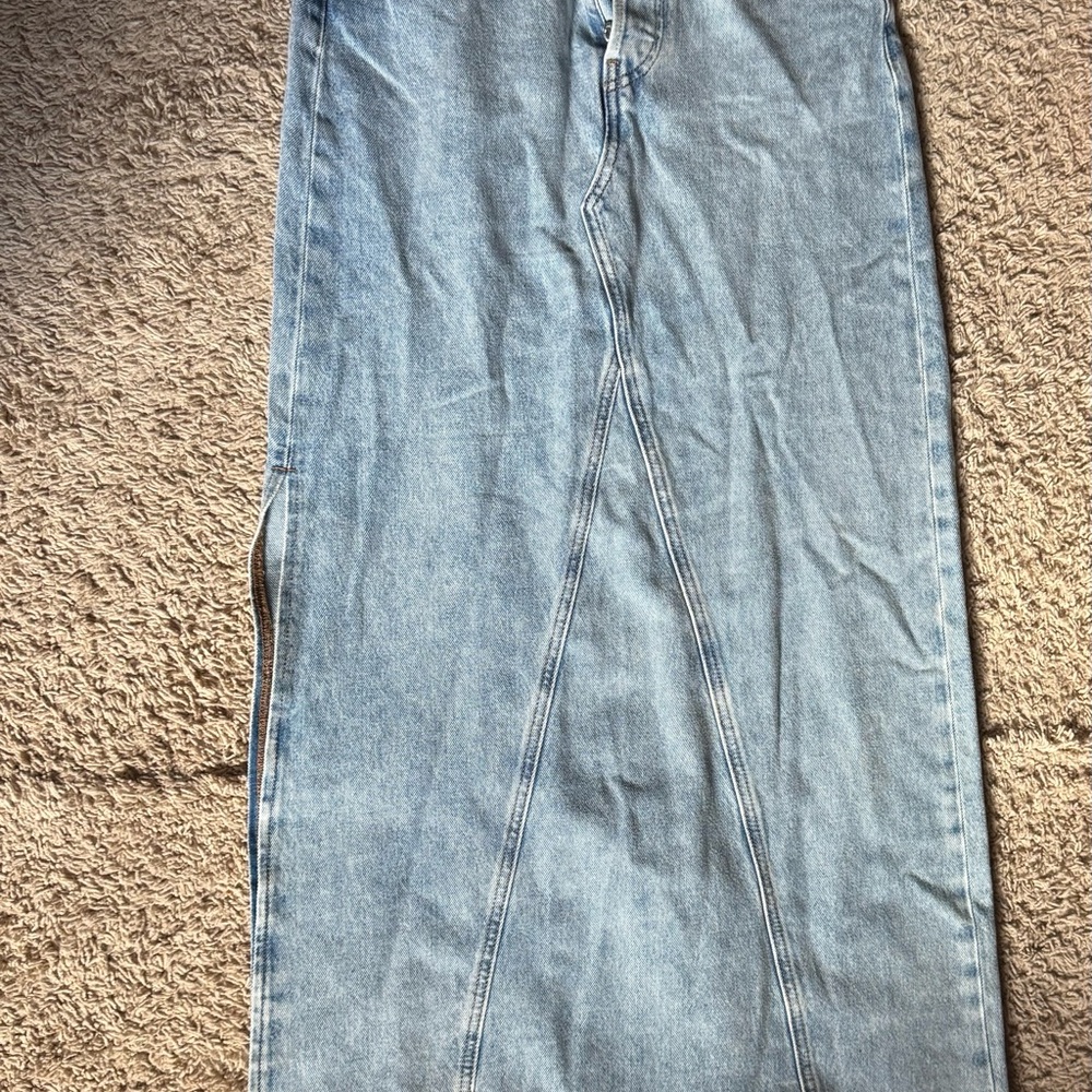 Levi's Light Blue Denim skirt